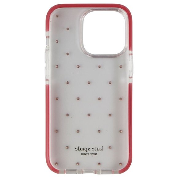 Kate Spade Pink Ombe Dot Rhinestone Case - iPhone 13 Pro - Picture 2 of 3
